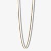 Sleek 10K Gold Box Chain Necklace – 1mm Width, for Timeless Elegance - Thumbnail Image 5